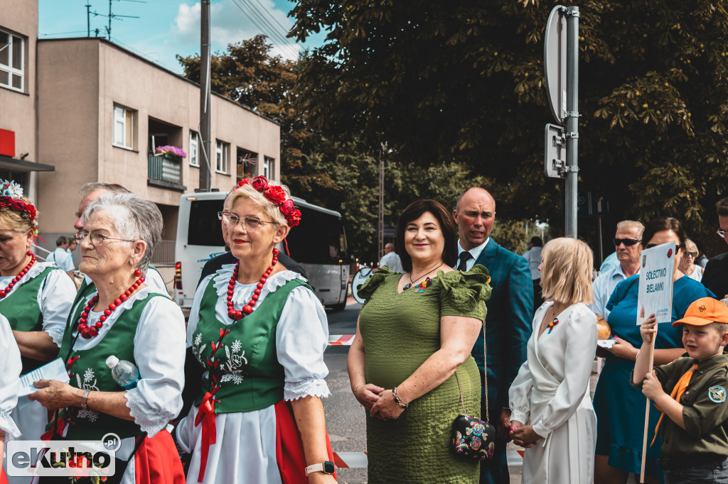 Korowód dożynkowy w Gminie Kutno