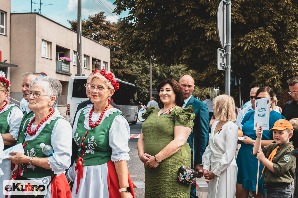 Korowód dożynkowy w Gminie Kutno
