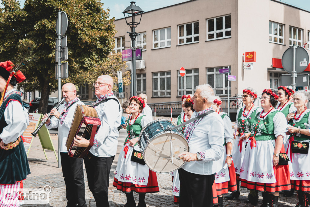Korowód dożynkowy w Gminie Kutno