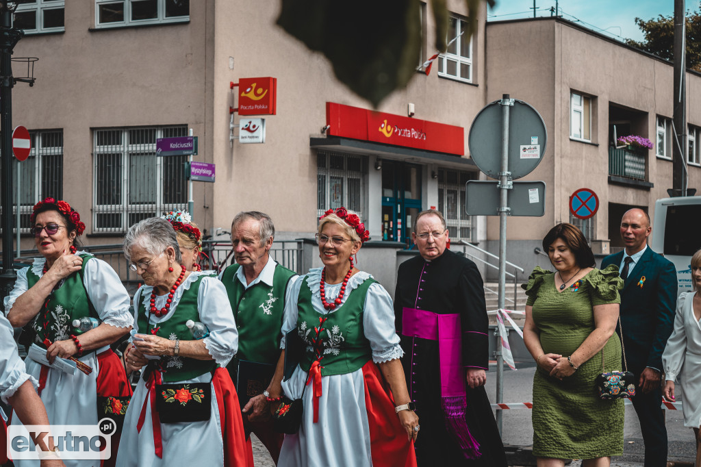 Korowód dożynkowy w Gminie Kutno