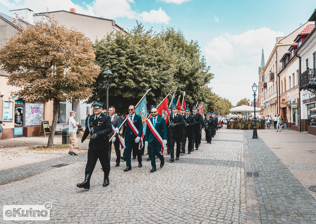 Korowód dożynkowy w Gminie Kutno