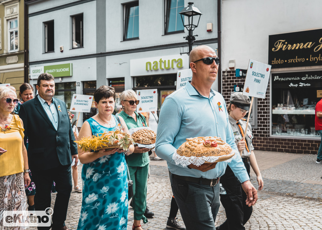 Korowód dożynkowy w Gminie Kutno
