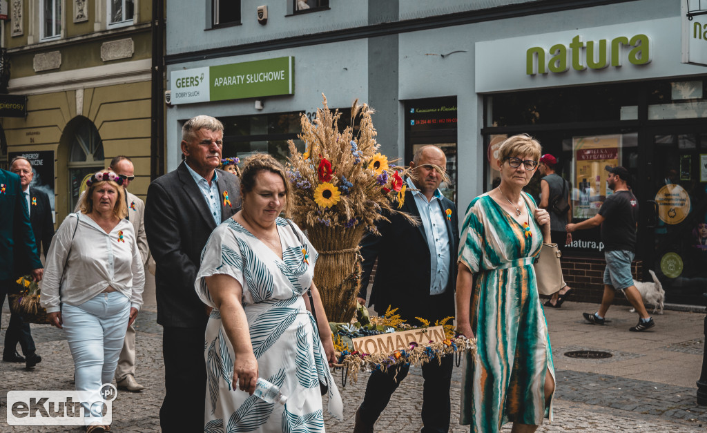 Korowód dożynkowy w Gminie Kutno