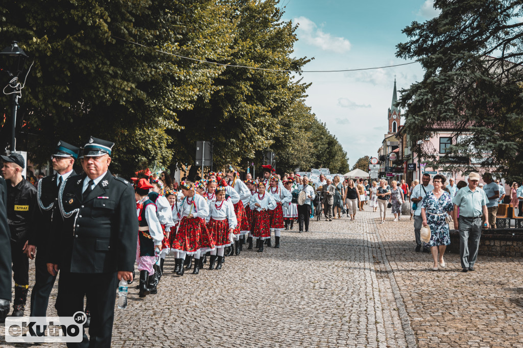 Korowód dożynkowy w Gminie Kutno