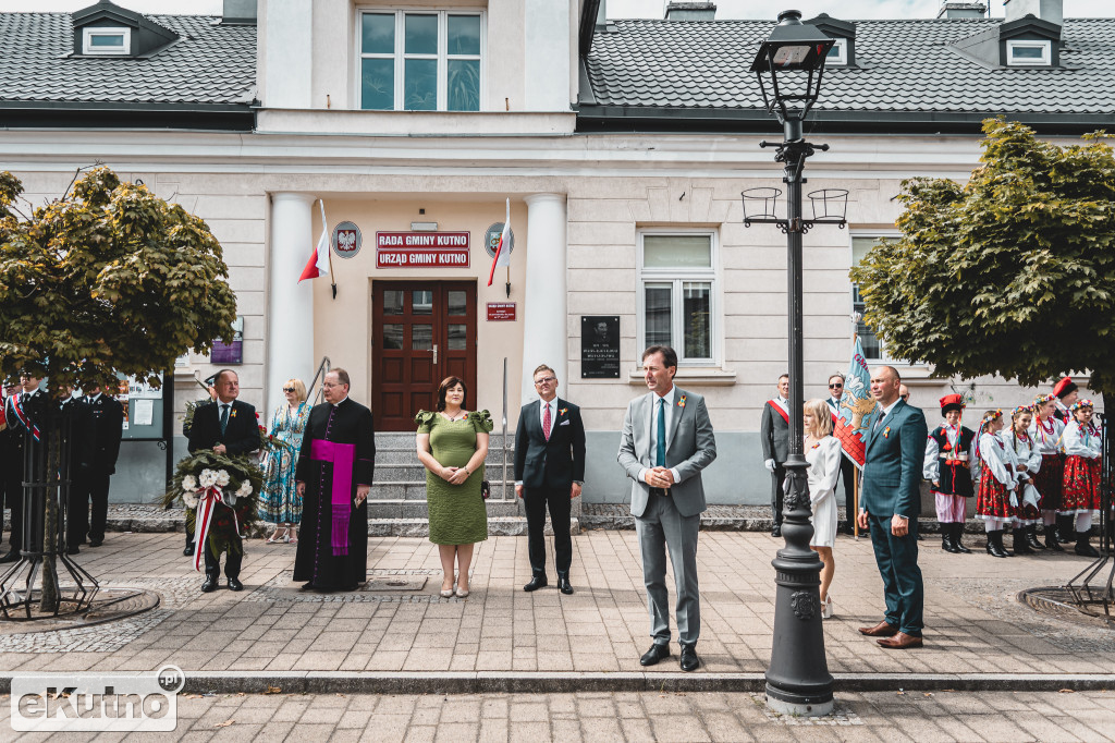 Korowód dożynkowy w Gminie Kutno