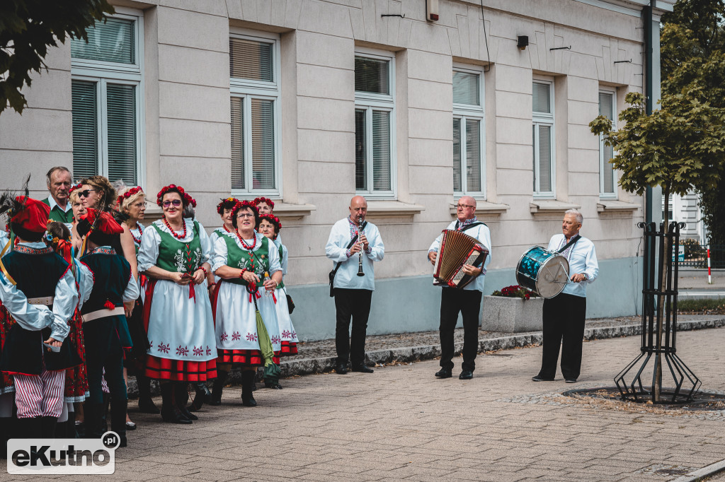 Korowód dożynkowy w Gminie Kutno