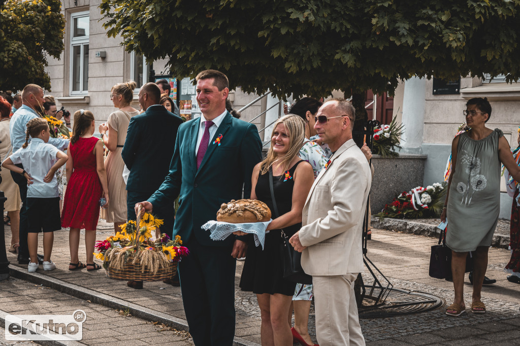 Korowód dożynkowy w Gminie Kutno