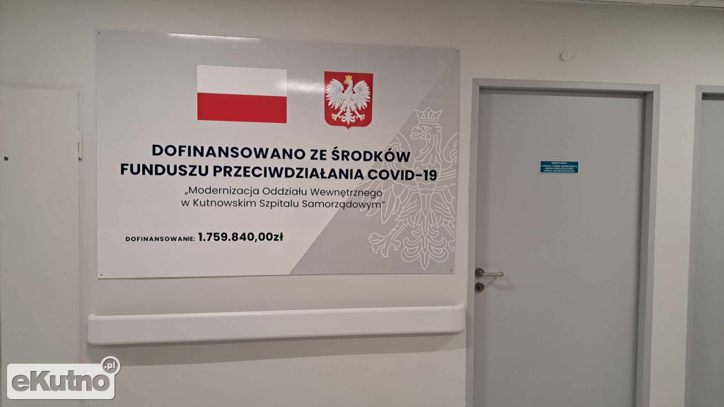 Kolejny oddział w szpitalu wyremontowany