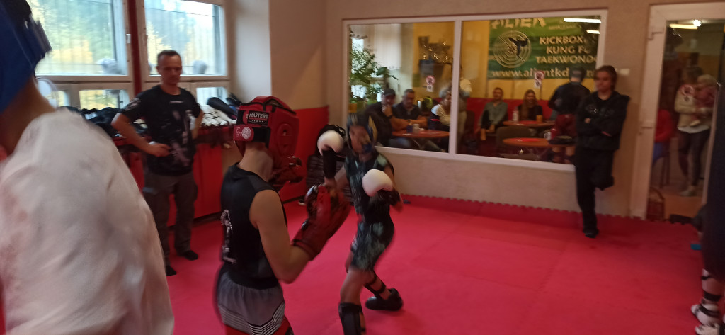 Sparingi kickboxerów