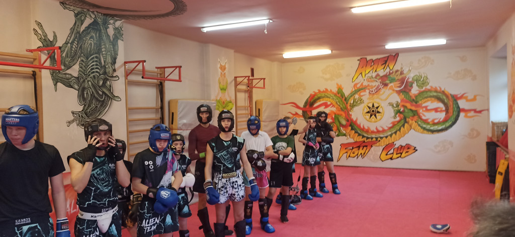 Sparingi kickboxerów