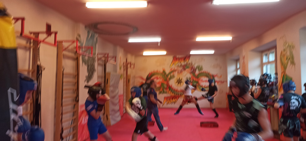 Sparingi kickboxerów