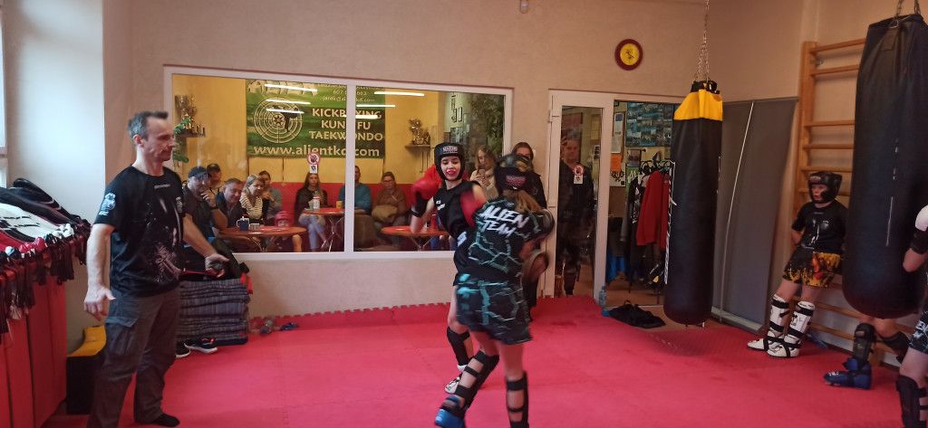 Sparingi kickboxerów