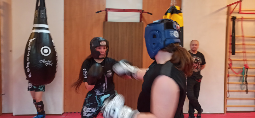 Sparingi kickboxerów