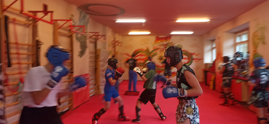 Sparingi kickboxerów