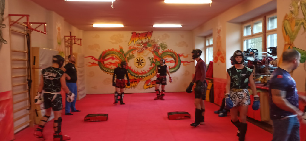 Sparingi kickboxerów