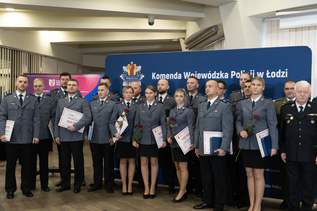 Finał konkursu Najlepszy Policjant, Strażak PSP i OSP województwa łódzkiego 2023