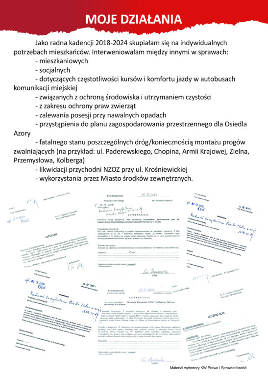 Ewa Rzymkowska Kandydatka na Prezydenta Kutna