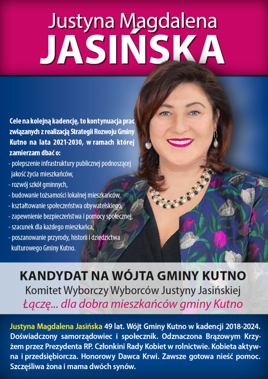 Kandydaci KWW Justyny Jasińskiej