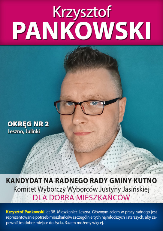 Kandydaci KWW Justyny Jasińskiej
