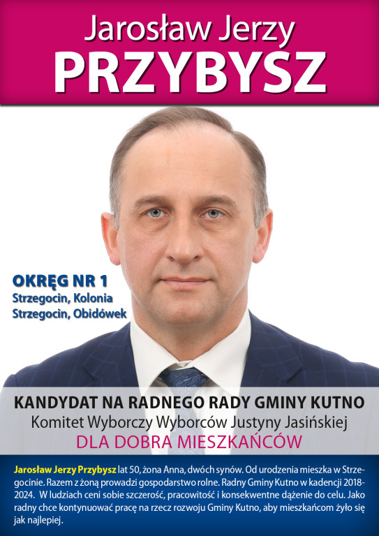 Kandydaci KWW Justyny Jasińskiej