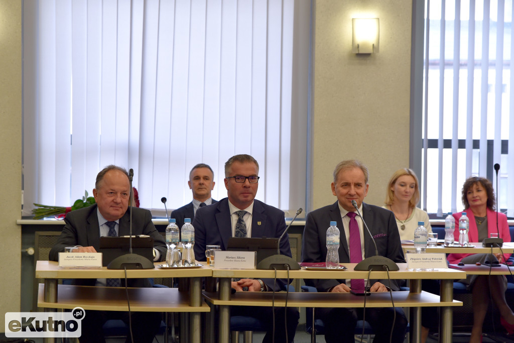 Prezydent Sikora i nowa Rada Miasta Kutna