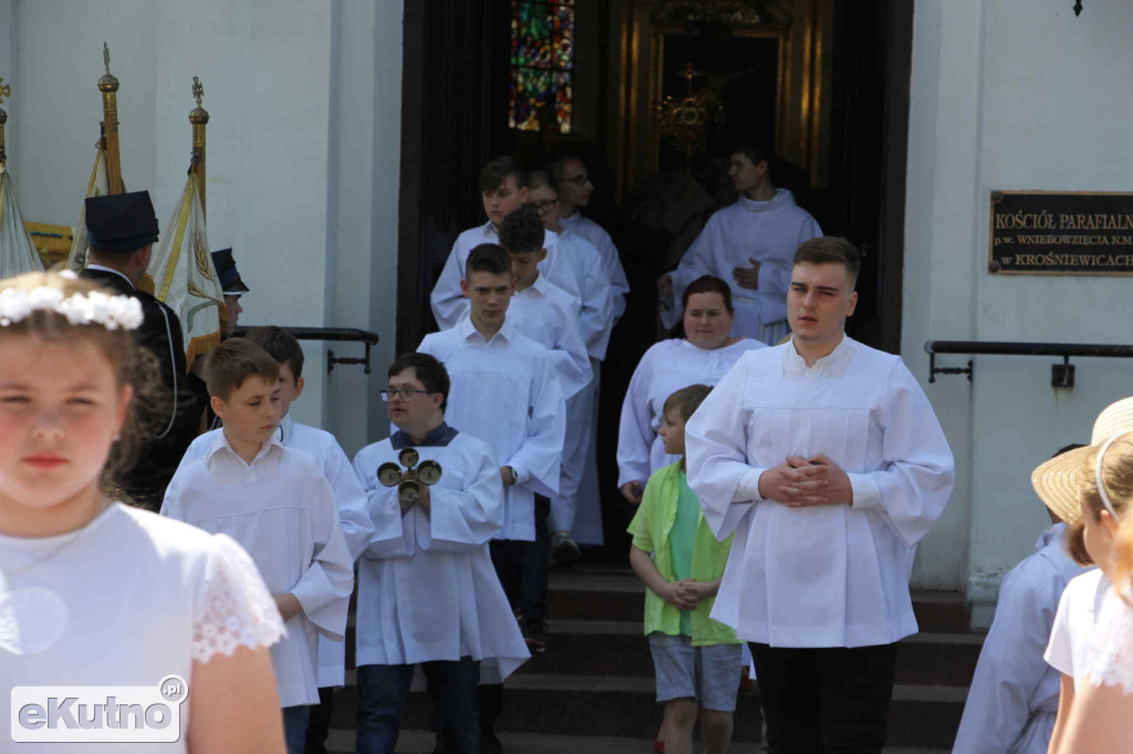 Boże Ciało w Krośniewicach