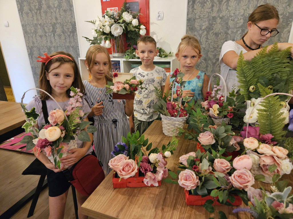 Warsztaty florystyczne -Dzieciaki w centrum