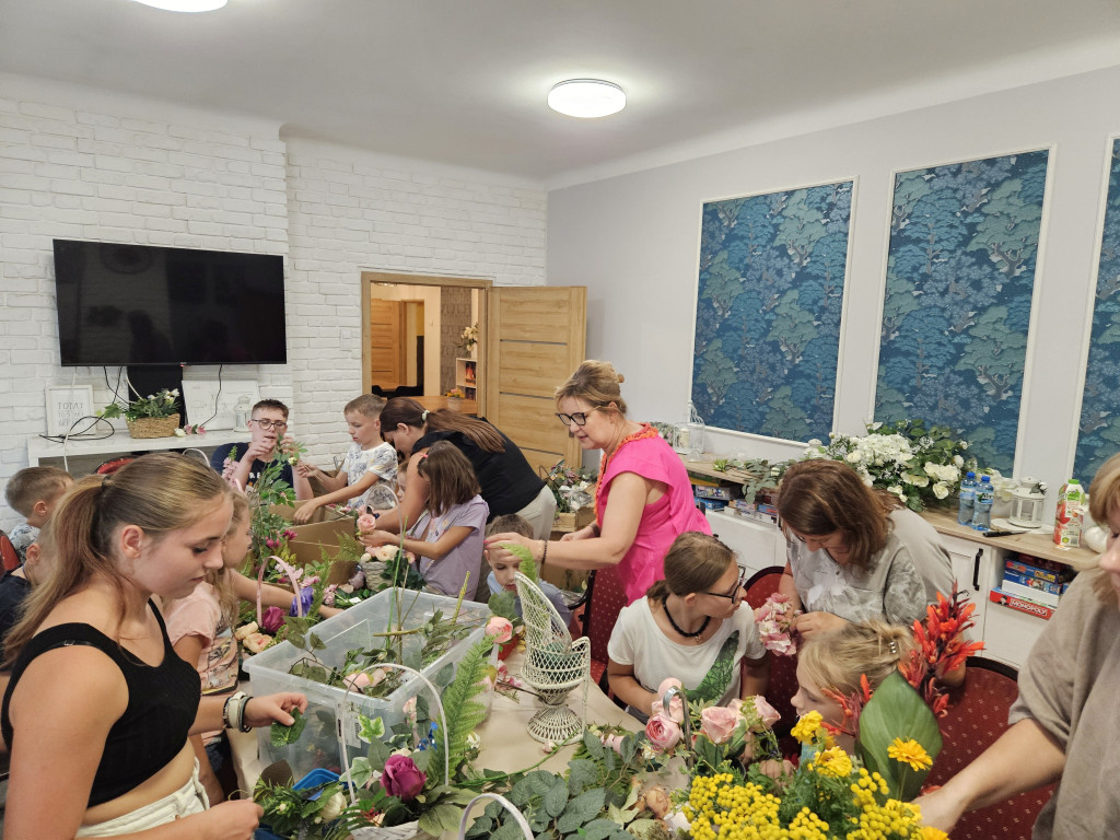 Warsztaty florystyczne -Dzieciaki w centrum