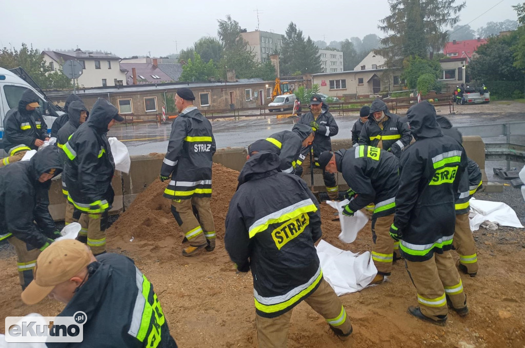 Wichury i opady w Łódzkiem