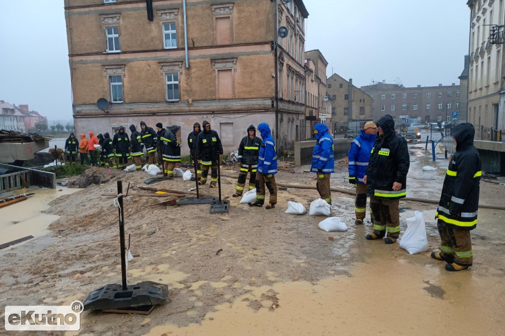 Wichury i opady w Łódzkiem