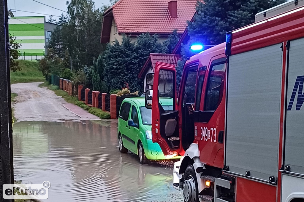 Wichury i opady w Łódzkiem