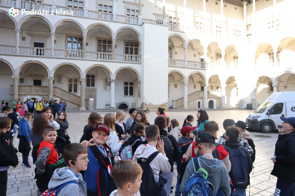Uczniowie Jedynki w Podróży z klasą