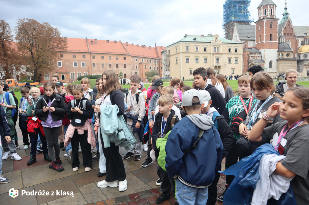 Uczniowie Jedynki w Podróży z klasą