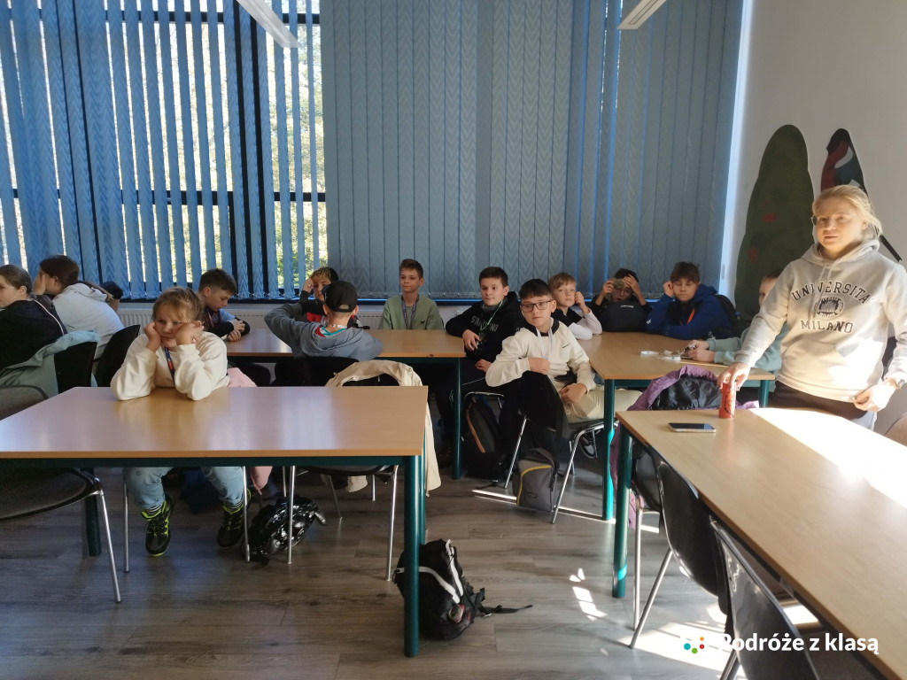 Uczniowie Jedynki w Podróży z klasą