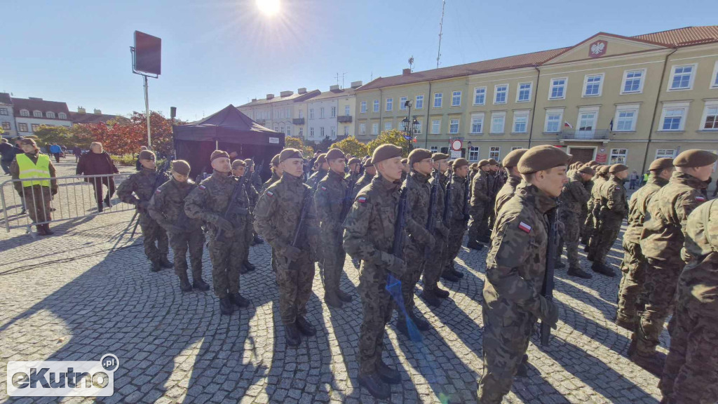 Przysięga w centrum Kutna