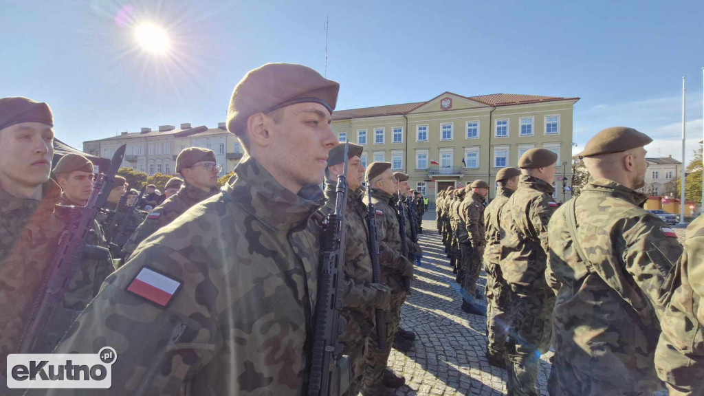 Przysięga w centrum Kutna