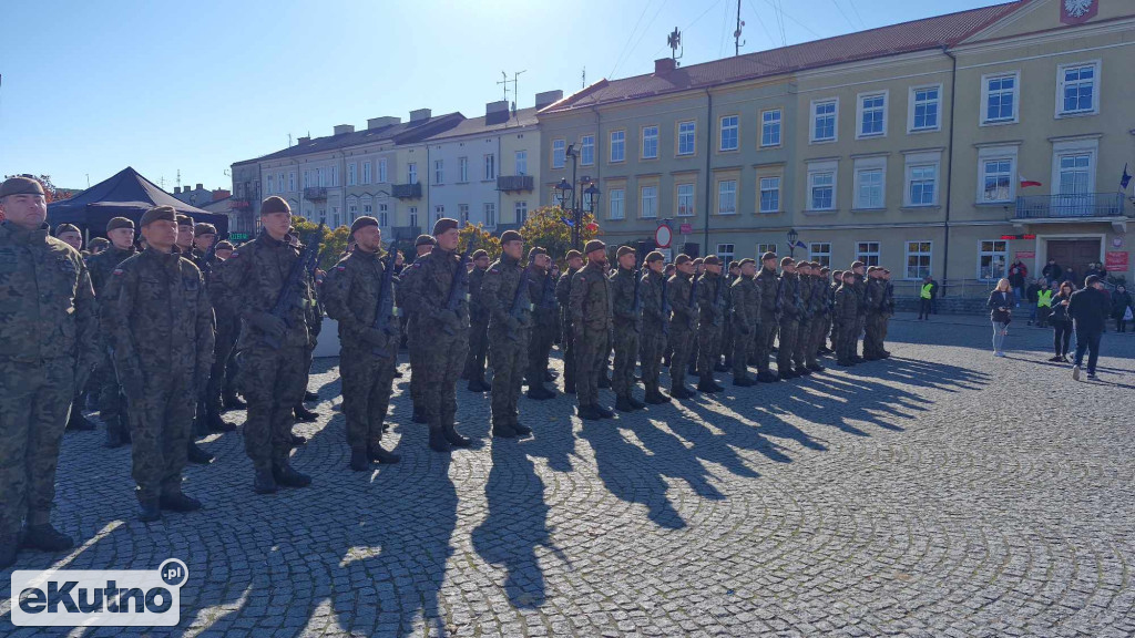 Przysięga w centrum Kutna