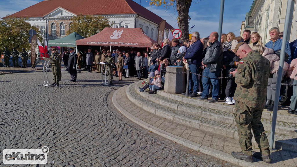 Przysięga w centrum Kutna