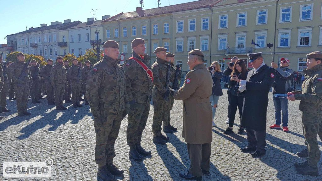 Przysięga w centrum Kutna