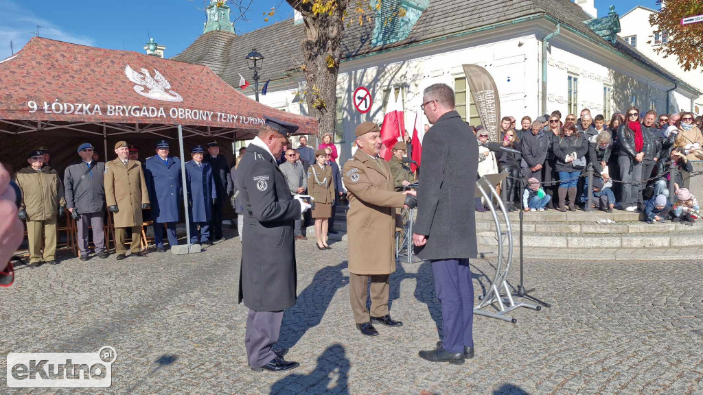 Przysięga w centrum Kutna