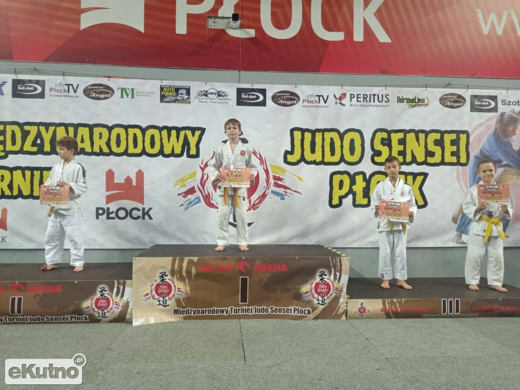 Kutnowscy judocy z medalami