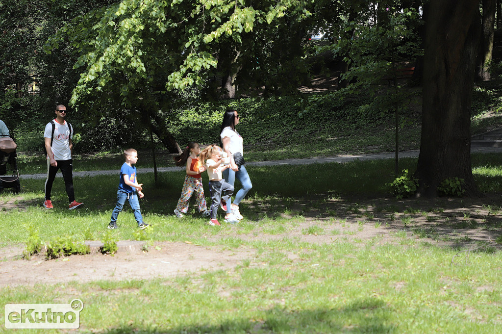 Piknik wśród róż w centrum Kutna