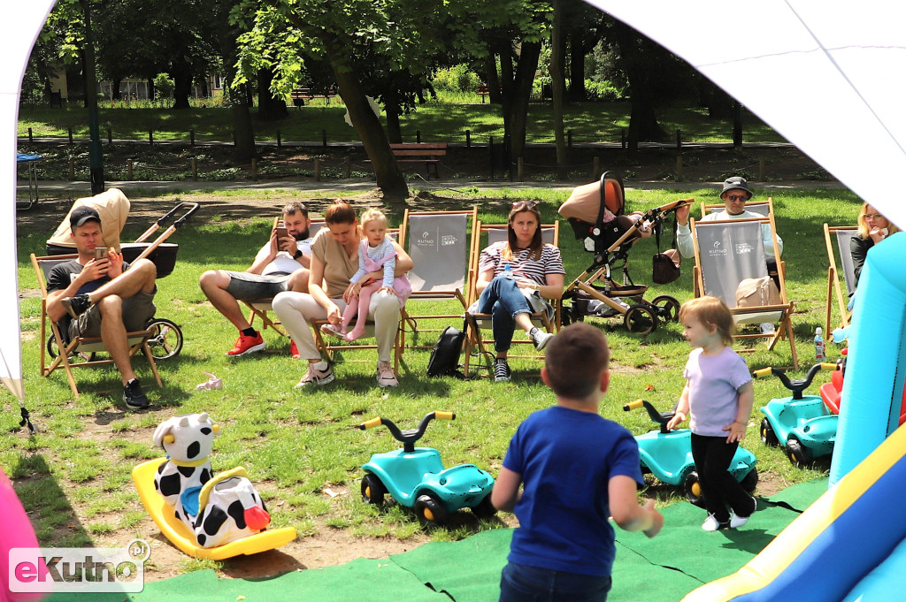 Piknik wśród róż w centrum Kutna