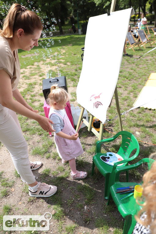 Piknik wśród róż w centrum Kutna