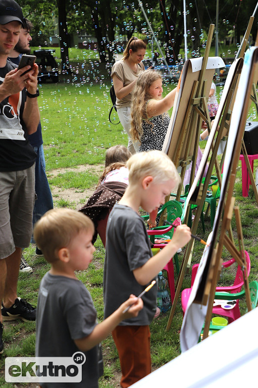Piknik wśród róż w centrum Kutna