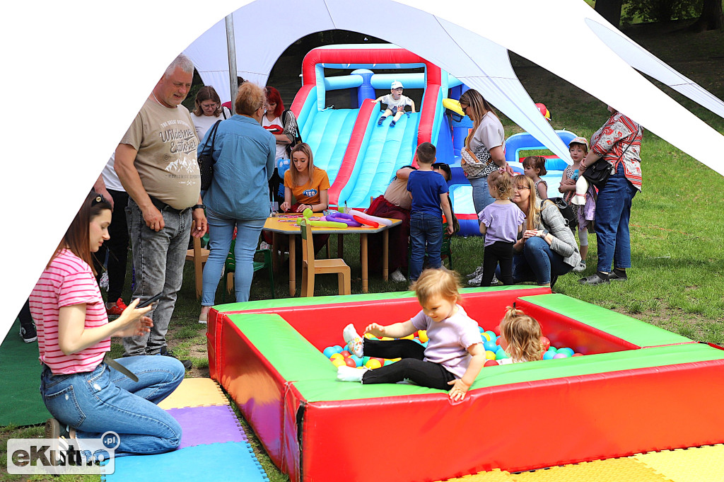 Piknik wśród róż w centrum Kutna