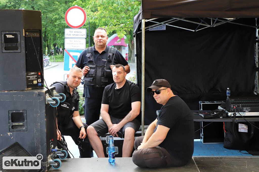Piknik wśród róż w centrum Kutna