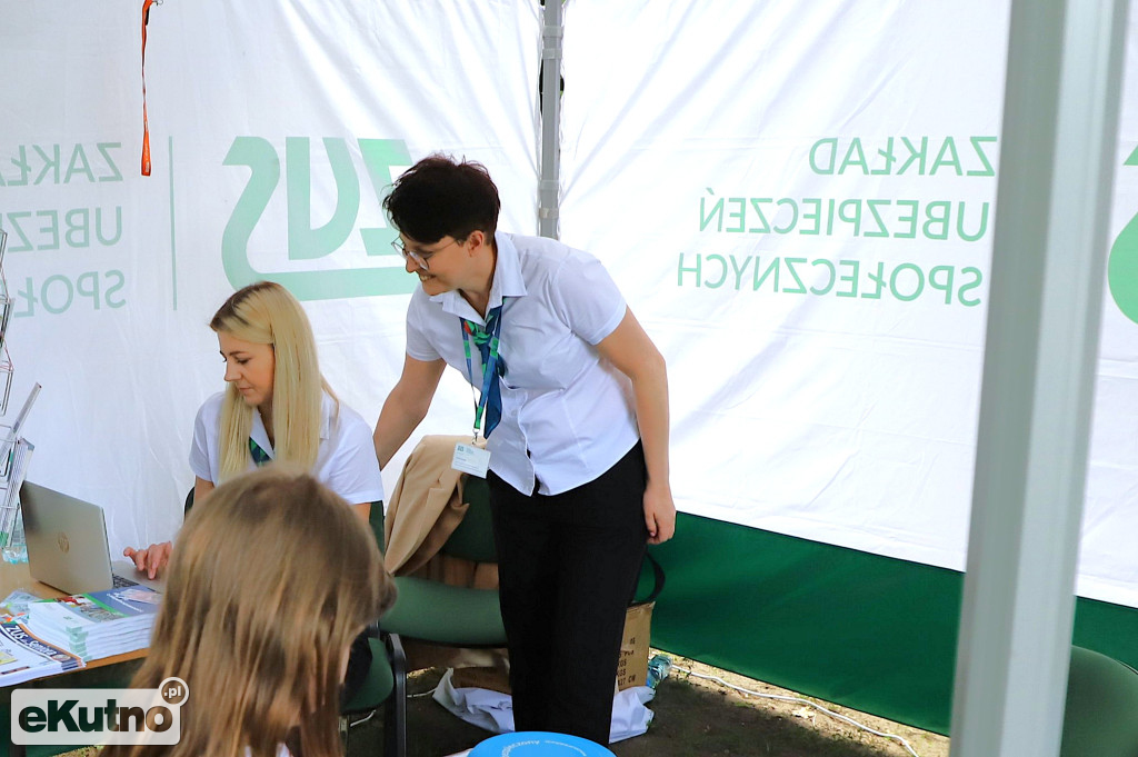 Piknik wśród róż w centrum Kutna