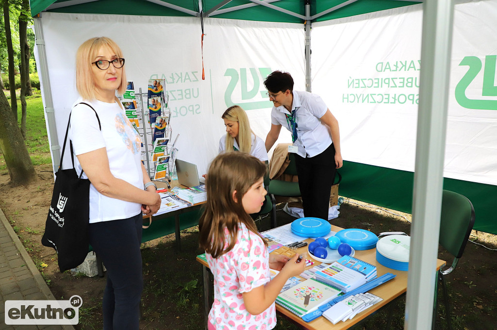 Piknik wśród róż w centrum Kutna