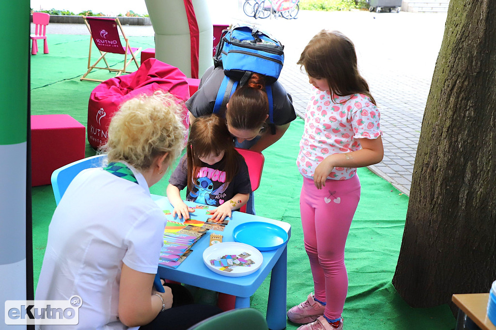 Piknik wśród róż w centrum Kutna